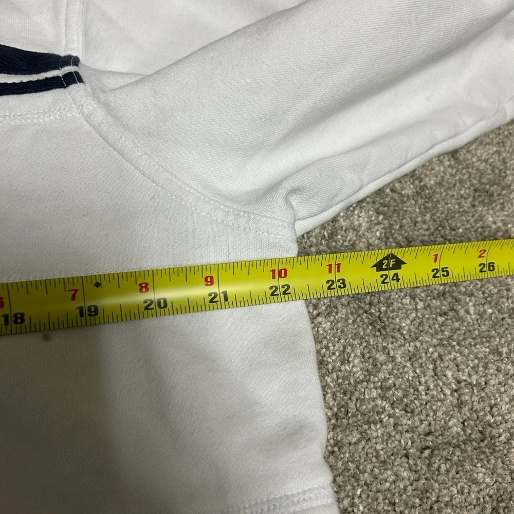 Vintage Tommy Hilfiger White Zip Up Hoodie - Picture 4 of 8